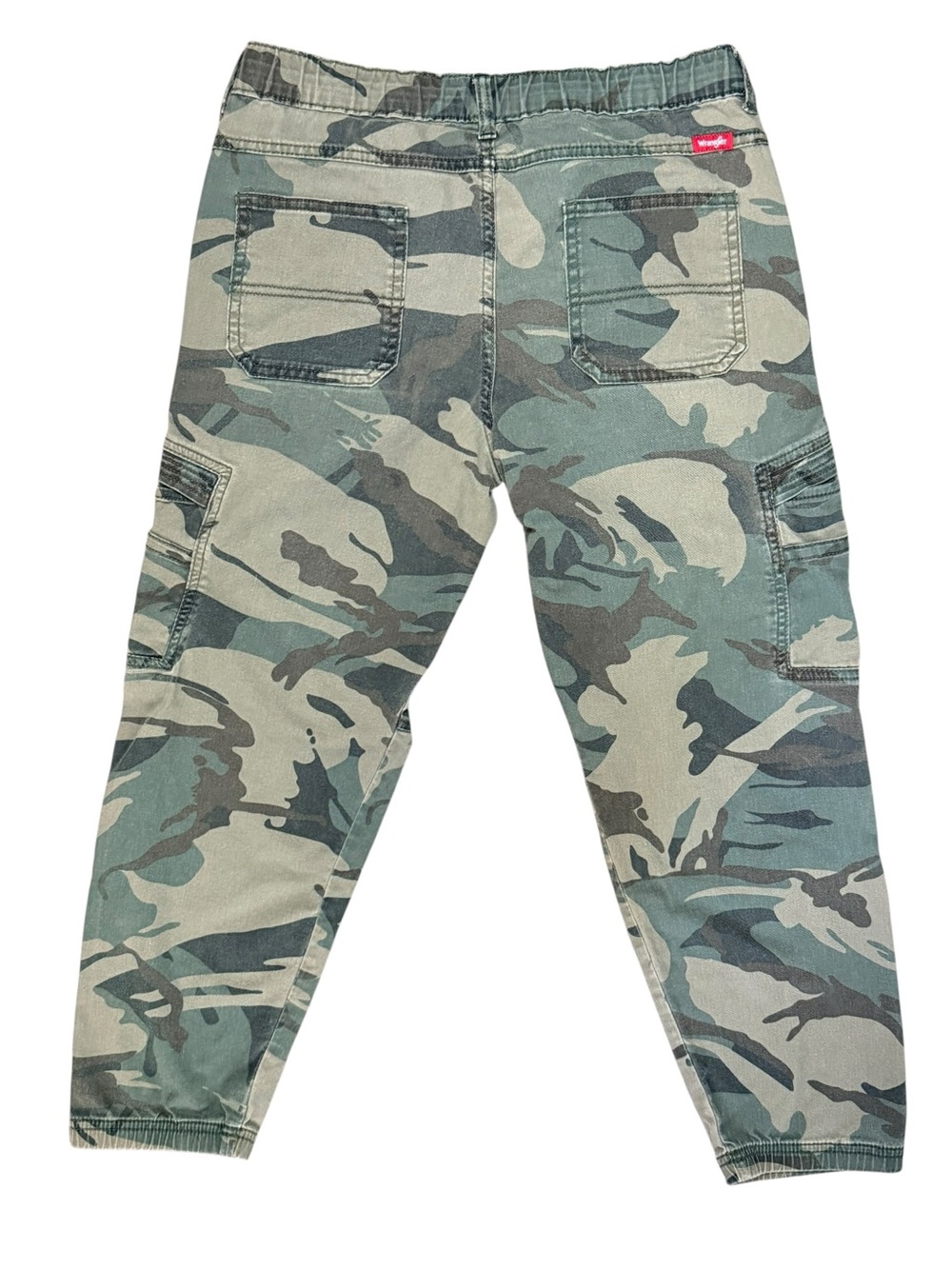 Wrangler Camo Cargo Jogger Pants Boys 12 Husky Fits Women’s XS/S - Picture 4 of 13